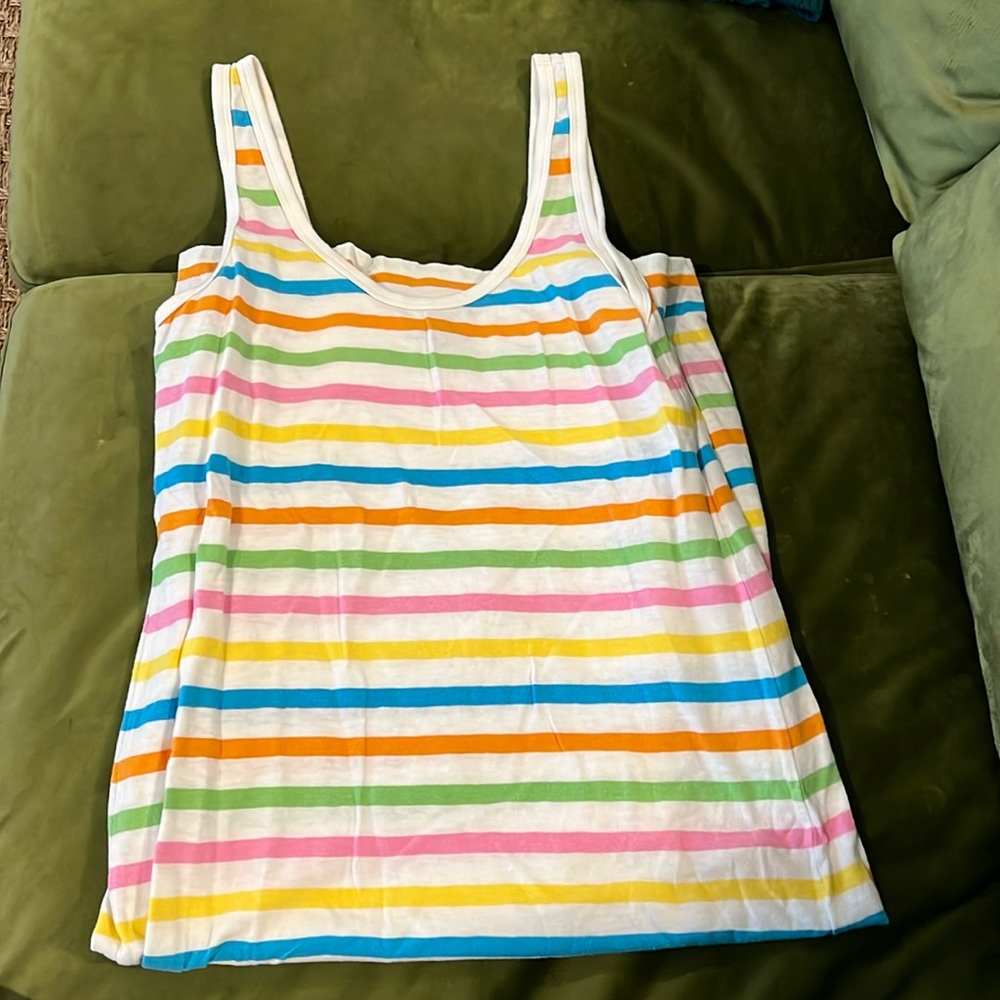 J. Crew multi stripe dress